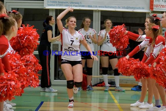 Volleyball Damen 3. Liga Süd SV Sinsheim gegen SG Bretzenheim 14.01.2017 (© Siegfried)